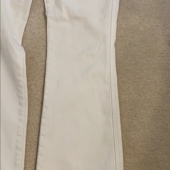 White A Pocket Boot-leg 7 For All Mankind Jeans - Picture 7 of 8
